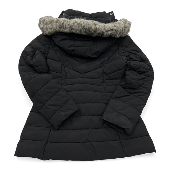 Nautica Black Hooded Puffer Removable Hood Winter Coat Jacket Women's XS - Picture 9 of 9